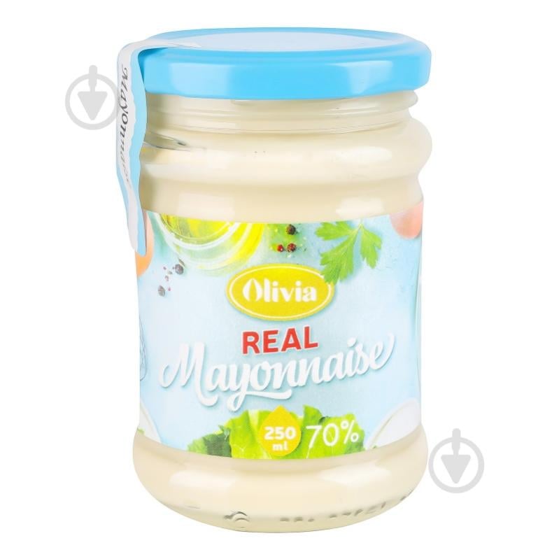 Майонез Олівія 70% Real Mayonnaise 250 мл - фото 6