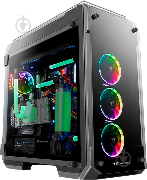 Корпус Thermaltake CA-1I7-00F1WN-02 View 71 TG RGB Plus Bl CA-1I7-00F1WN-02 View71 TGRGB+ - фото 1