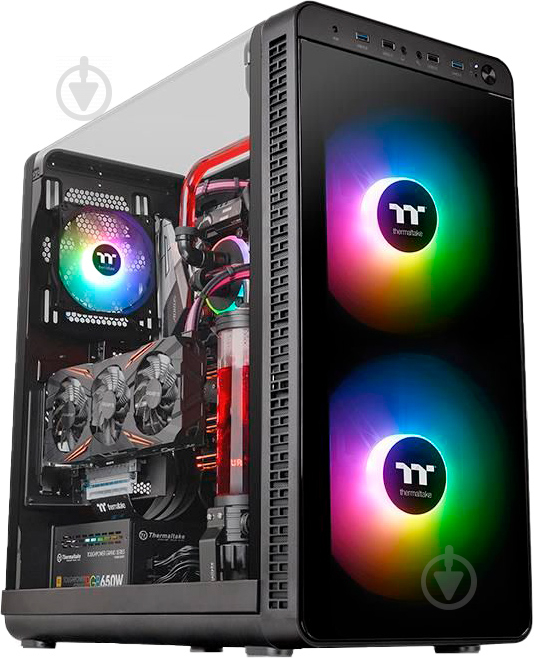 Корпус Thermaltake View 37 ARGB black (CA-1J7-00M1WN-04) - фото 1