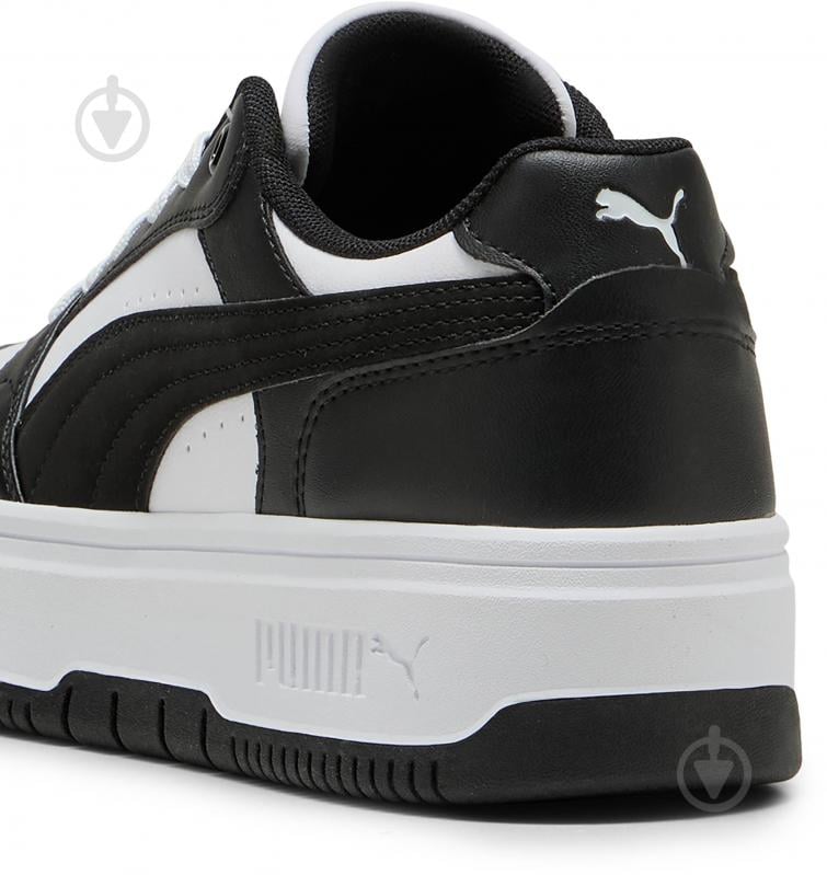 Кросівки жіночі Puma Rebound Femme Low 40259202 р.39 білі із чорним - фото 4