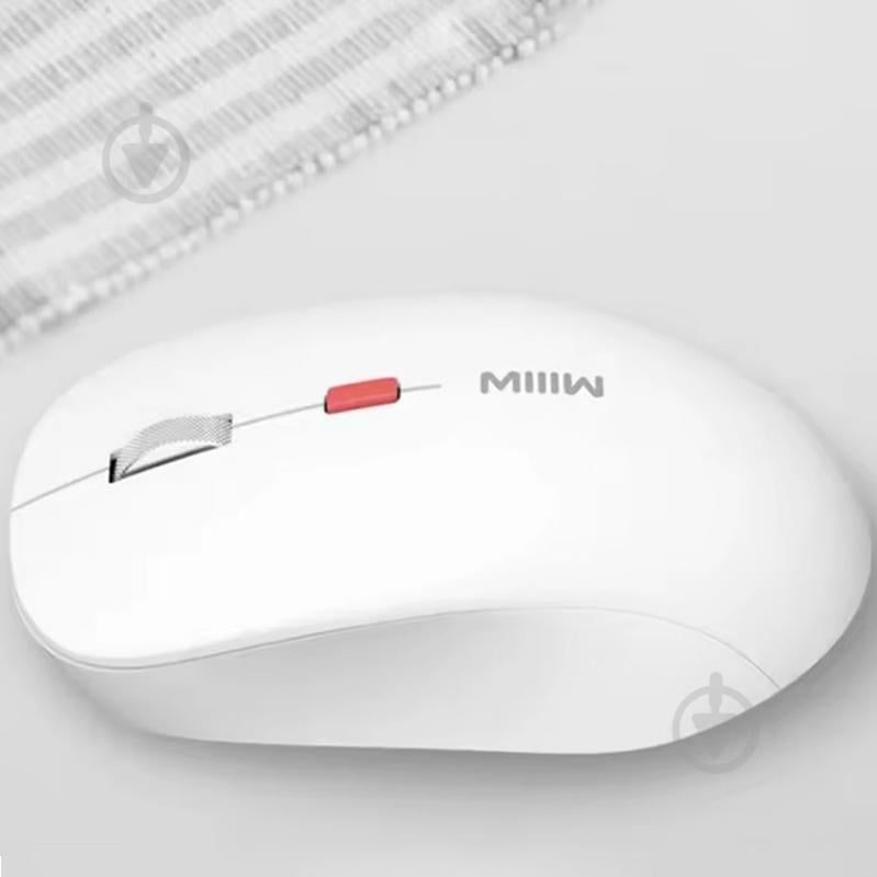 Мышка беспроводная Xiaomi MiiiW Wireless Bluetooth Mouse white (MW23M22 White) - фото 3 Мышка беспроводная Xiaomi MiiiW Wireless Bluetooth Mouse white (MW23M22 White) - фото 3