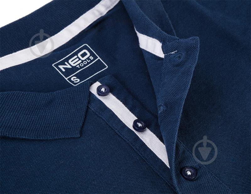 Футболка NEO tools Denim р. M 81-606 синий - фото 8