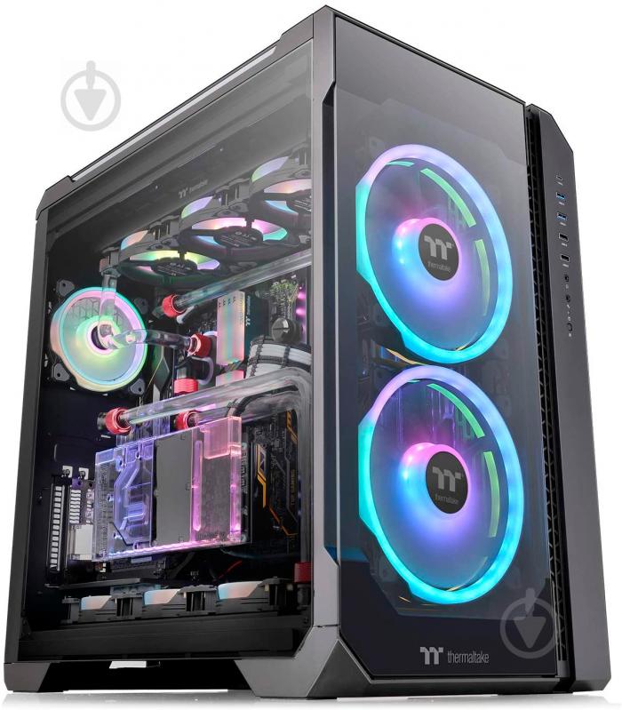 Корпус Thermaltake View 51 Tempered Glass ARGB Edition Black (CA-1Q6-00M1WN-00) - фото 3