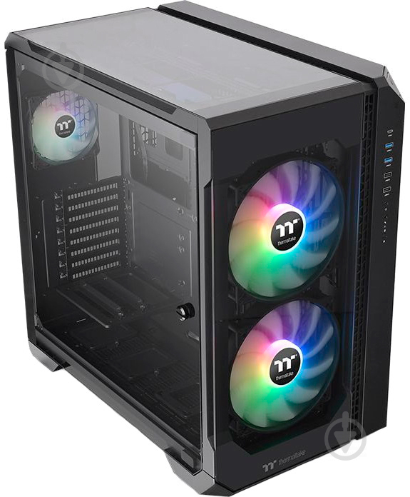 Корпус Thermaltake View 51 Tempered Glass ARGB Edition Black (CA-1Q6-00M1WN-00) - фото 2