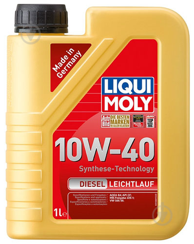 Моторное масло Liqui Moly Diesel Leichtlauf 10W-40 1 л (1386) - фото 1