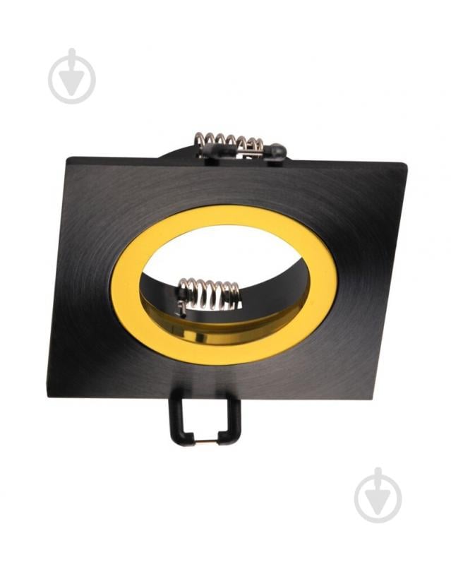 Світильник вбудовуваний (Downlight) Goldlux FEBE 8 Вт GU10 чорний 323361 - фото 2