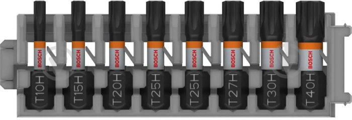 Набор бит Bosch PRO TH 25 мм 8 шт. 2608521U56 - фото 1
