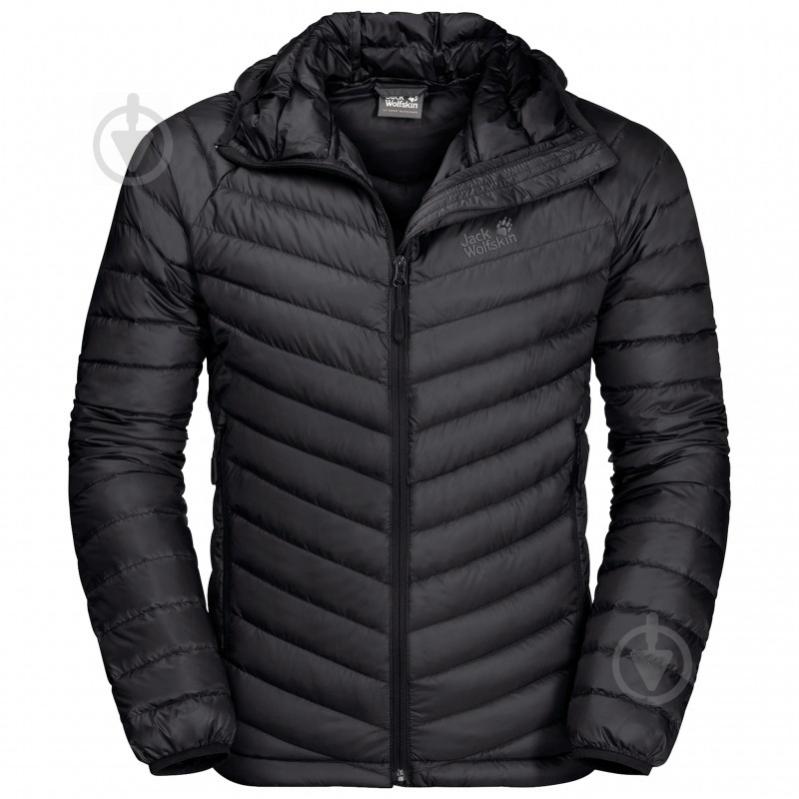 Пуховик чоловічий демісезонний Jack Wolfskin Atmosphere Jkt M 1204421-6000 р.XXL чорний - фото 4