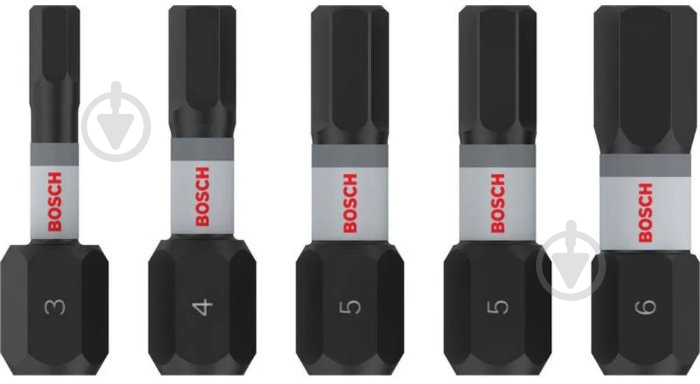 Набор бит Bosch PRO H 25 мм 5 шт. 2608521U59 - фото 1