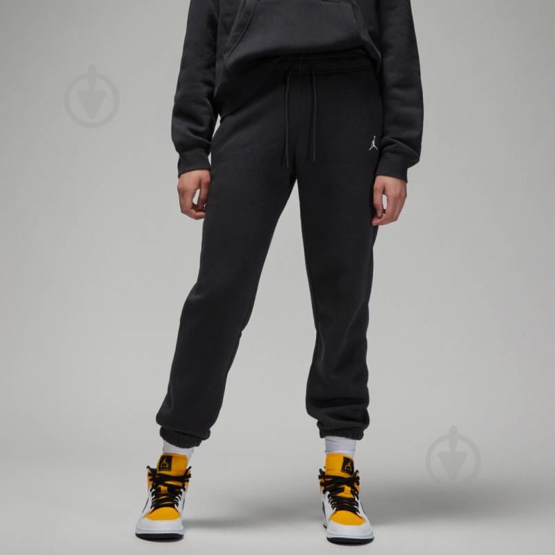 Брюки Nike W J BRKLN FLC PANT DQ4478-010 р. XL черный - фото 1