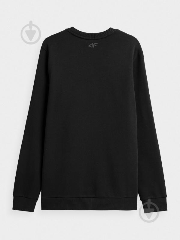 Світшот 4F SWEATSHIRT M692 4FAW23TSWSM692-20S р.M чорний - фото 2