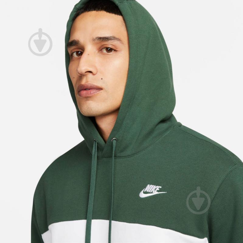 Джемпер Nike M NK CLUB+ FT CB HOODIE FB7415-323 р.XL разноцветный - фото 3