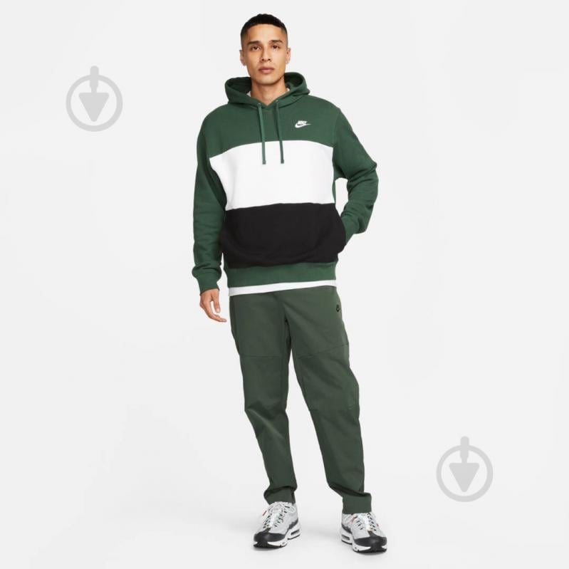 Джемпер Nike M NK CLUB+ FT CB HOODIE FB7415-323 р.XL разноцветный - фото 7