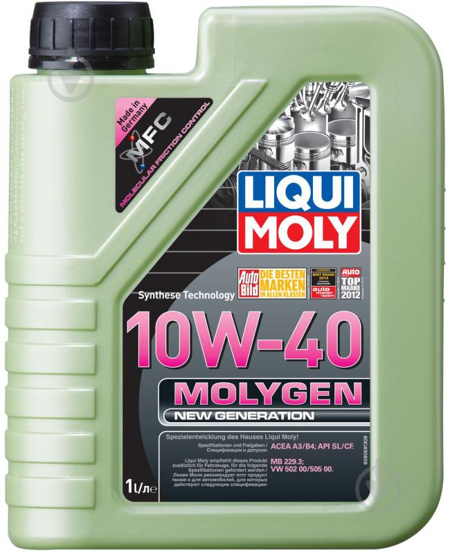 Моторное масло Liqui Moly Molygen 10W-40 1 л (9059) - фото 1