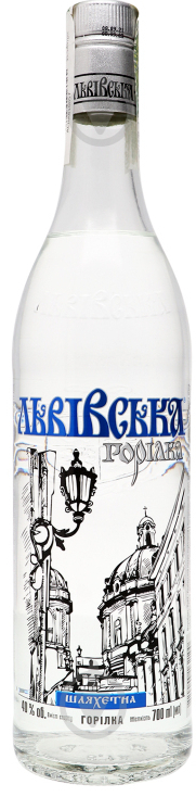 Водка "Львовская водка. Благородная" 0,7 л - фото 1