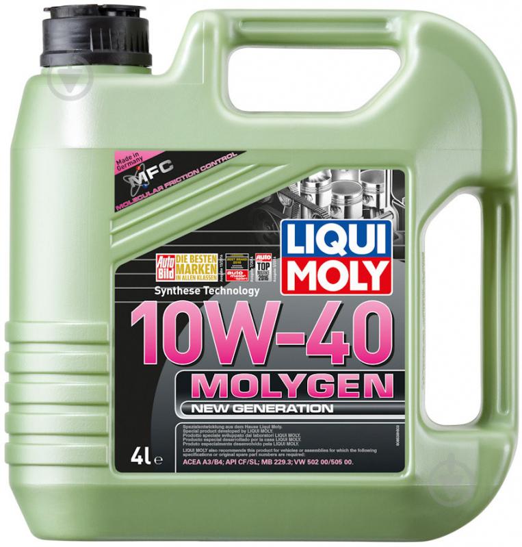 Моторне мастило Liqui Moly Molygen 10W-40 4 л (9060) - фото 1