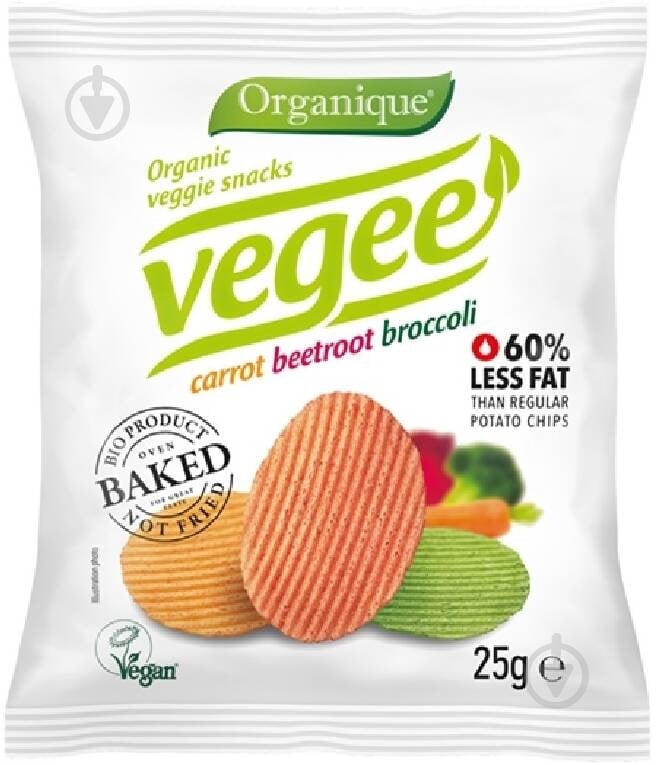 Чипсы Organique Vegee Mclloyd's 25 г - фото 1