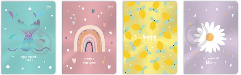 Тетрадь Metallic /10 А5 32 клетка InterDRUK - фото 1