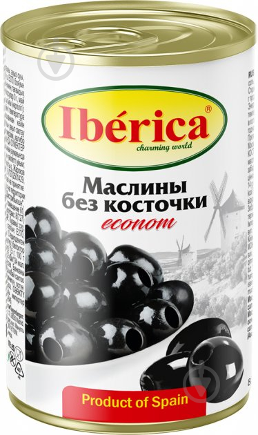 Маслины Iberica без косточки 280 г (8436024297713) - фото 1