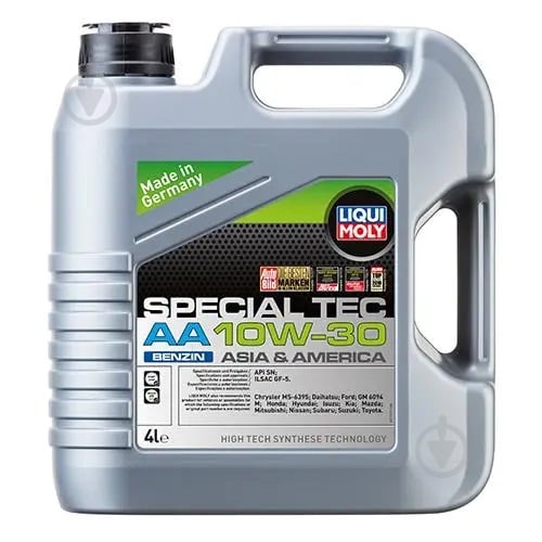 Моторное масло Liqui Moly Special Tec АА 10W-30 4 л (7524) - фото 1