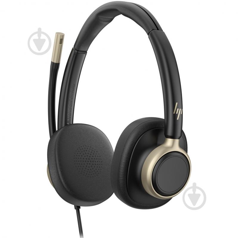 Гарнитура Poly Mission 825 Stereo black (C01FCAA) - фото 1 Гарнитура Poly Mission 825 Stereo black (C01FCAA) - фото 1