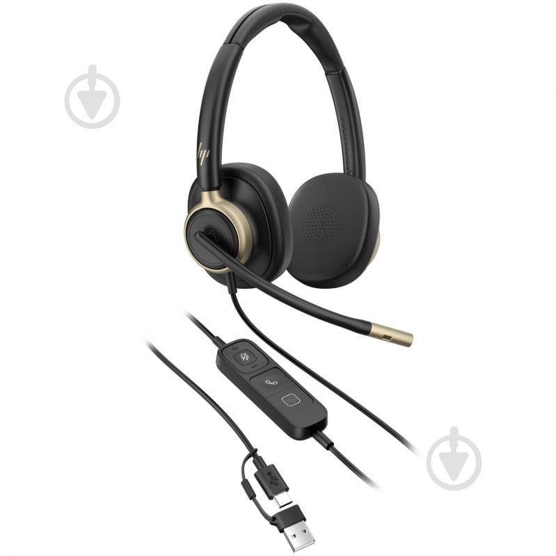 Гарнитура Poly Mission 825 Stereo black (C01FCAA) - фото 6 Гарнитура Poly Mission 825 Stereo black (C01FCAA) - фото 6