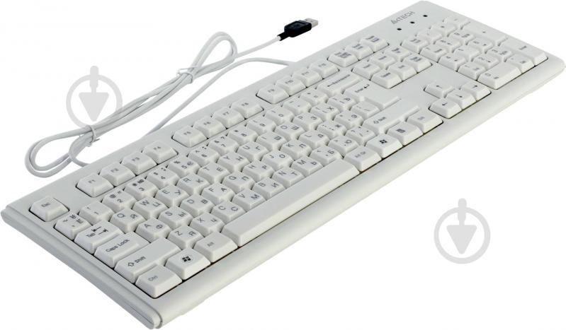 Клавиатура A4Tech (KM-720 USB (White)) - фото 1 Клавиатура A4Tech (KM-720 USB (White)) - фото 1