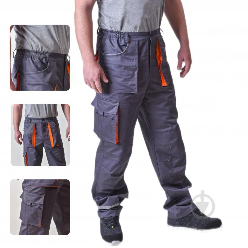 Штани робочі BeSafe р. XL зріст 5-6 22619 - фото 4