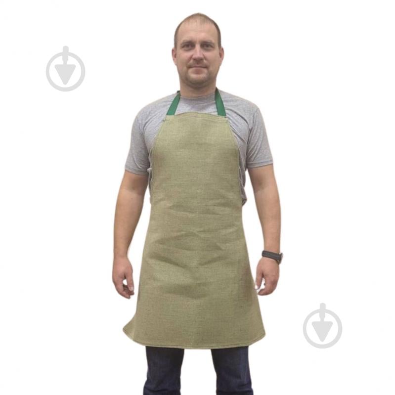 Фартух робочий BSPKA вогнестійкий р. one size Б5-0708 зелений - фото 1