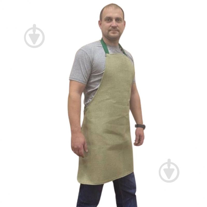 Фартух робочий BSPKA вогнестійкий р. one size Б5-0708 зелений - фото 3