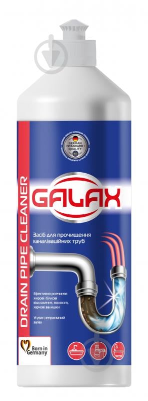 Засіб для чищення труб Galax das PowerClean 1000 г - фото 1 Засіб для чищення труб Galax das PowerClean 1000 г - фото 1