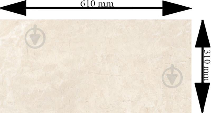 Плитка Allore Group Crema Marfil Ivory W M NR Glossy 31x61 - фото 2