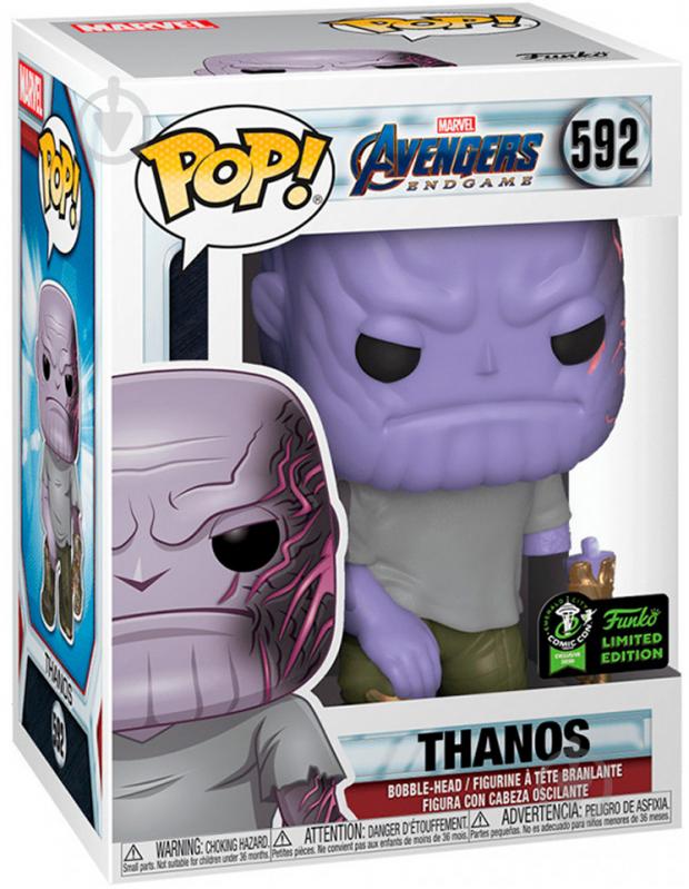 Фігурка Funko POP! Bobble Marvel - Thanos (FUN2549448) - фото 3