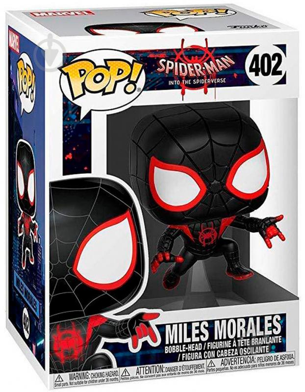 Фігурка Funko POP! Bobble Marvel - Spider-Man Miles (FUN1574) - фото 5