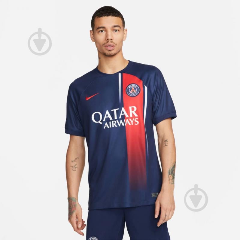 Футболка Nike PSG M NK DF STAD DX2694-411 р.XL синій - фото 1