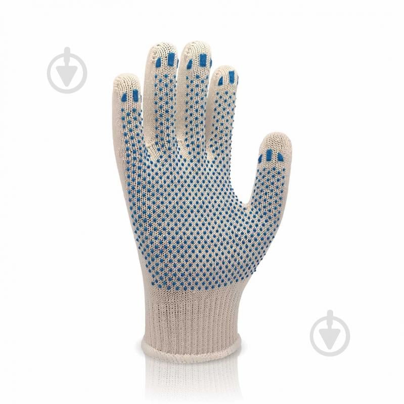 Перчатки Trident STANDART трикотажные с покрытием ПВХ точка XL (10) V8310 - фото 1