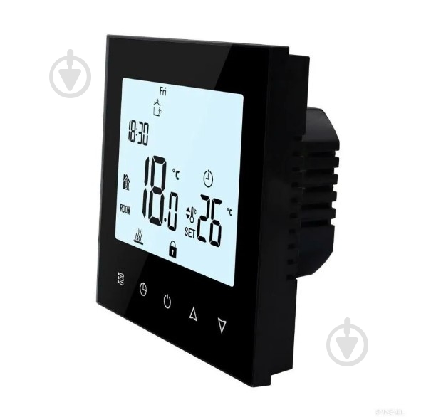 Терморегулятор Heat Plus M8.716W черный - фото 2