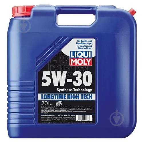 Моторне мастило Liqui Moly 5W-30 20 л (1138) - фото 1