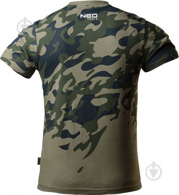 Футболка NEO tools Camo р. L зріст 3-4 81-613 оливковий - фото 2