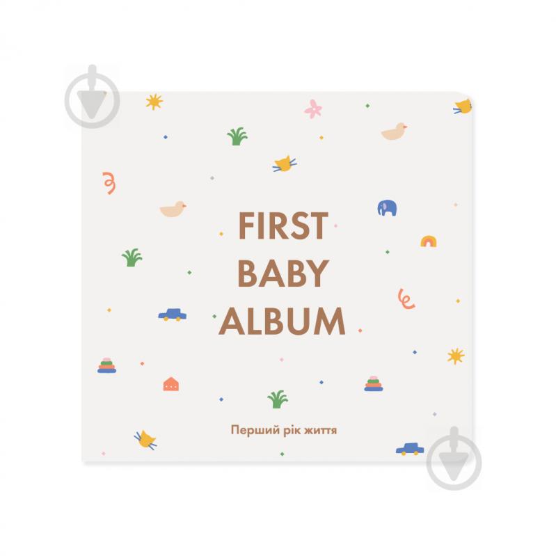 Альбом для немовлят Orner First Baby Album беж - фото 1