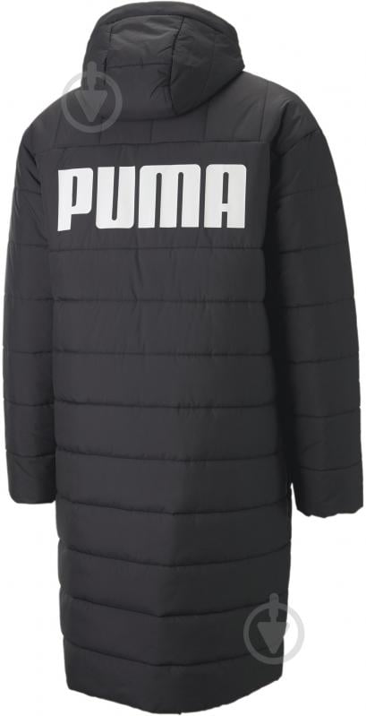 Пальто чоловіче зимове Puma ESS+ HOODED PADDED COAT 67171201 р.S чорна - фото 2