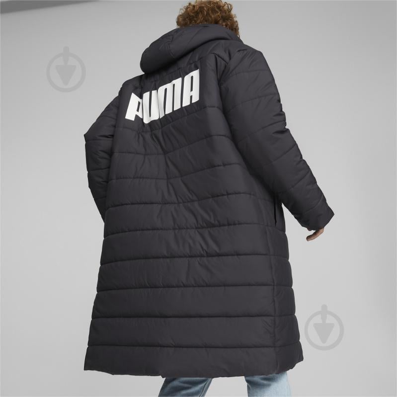 Пальто чоловіче зимове Puma ESS+ HOODED PADDED COAT 67171201 р.S чорна - фото 5