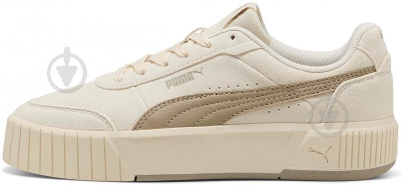 Кроссовки женские Puma Carina Mia SD 40263801 р.40,5 бежевые - фото 2 Кроссовки женские Puma Carina Mia SD 40263801 р.40,5 бежевые - фото 2