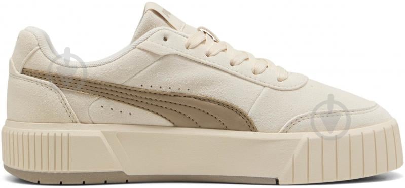 Кроссовки женские Puma Carina Mia SD 40263801 р.40,5 бежевые - фото 3 Кроссовки женские Puma Carina Mia SD 40263801 р.40,5 бежевые - фото 3