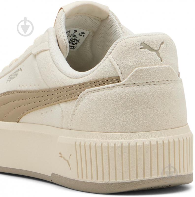 Кроссовки женские Puma Carina Mia SD 40263801 р.40,5 бежевые - фото 5 Кроссовки женские Puma Carina Mia SD 40263801 р.40,5 бежевые - фото 5