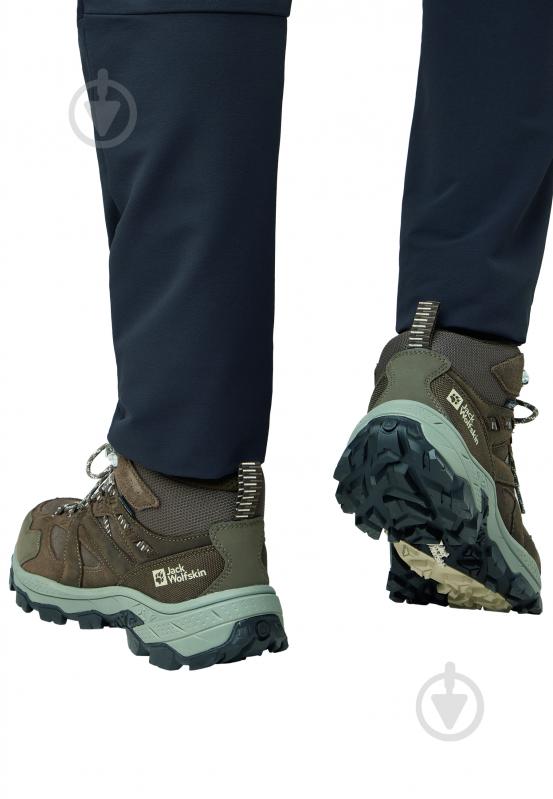 Ботинки Jack Wolfskin VOJO TOUR LT TEXAPORE MID M A62074_5719 р.47 коричневый - фото 2 Ботинки Jack Wolfskin VOJO TOUR LT TEXAPORE MID M A62074_5719 р.47 коричневый - фото 2