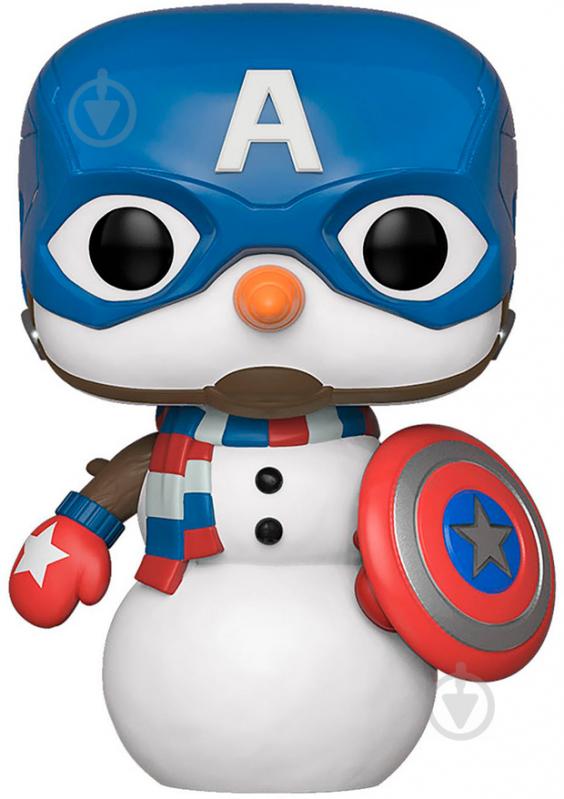 Фигурка Funko POP! Bobble Marvel - Capt America (FUN2503) - фото 1