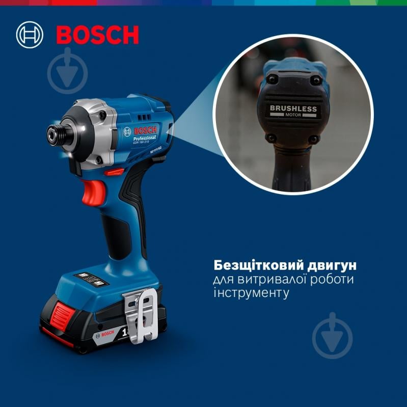 Гайковерт акумуляторний Bosch Professional GDR 18V-215 215 Нм 06019N2020 - фото 10 Гайковерт акумуляторний Bosch Professional GDR 18V-215 215 Нм 06019N2020 - фото 10