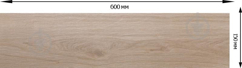 Плитка Wood Beige F PR NR Mat 2 сорт 15x60 см - фото 3