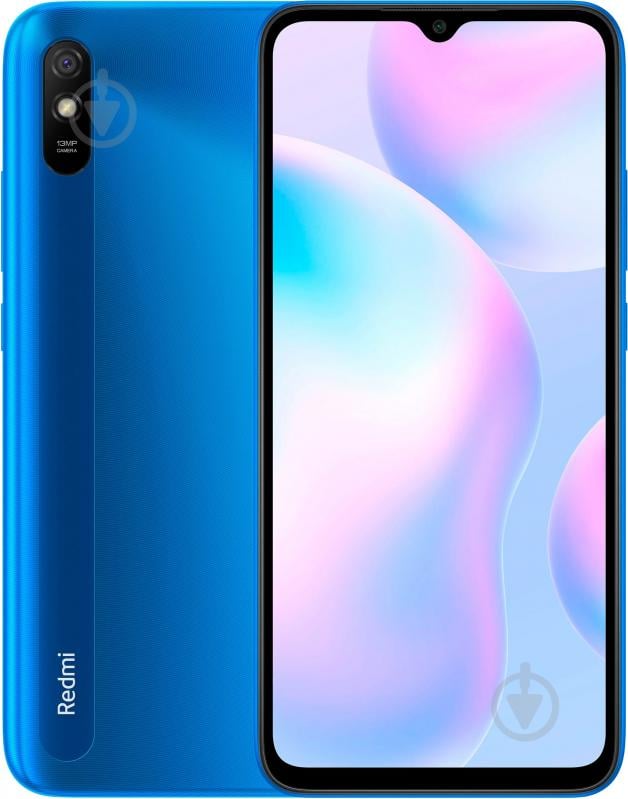 Смартфон Xiaomi Redmi 9A 2/32GB sky blue (660920) - фото 1